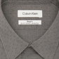 Calvin Klein Men's Steel And Slim Fit Stretch Dress Shirt Black Size 15.5X34-35