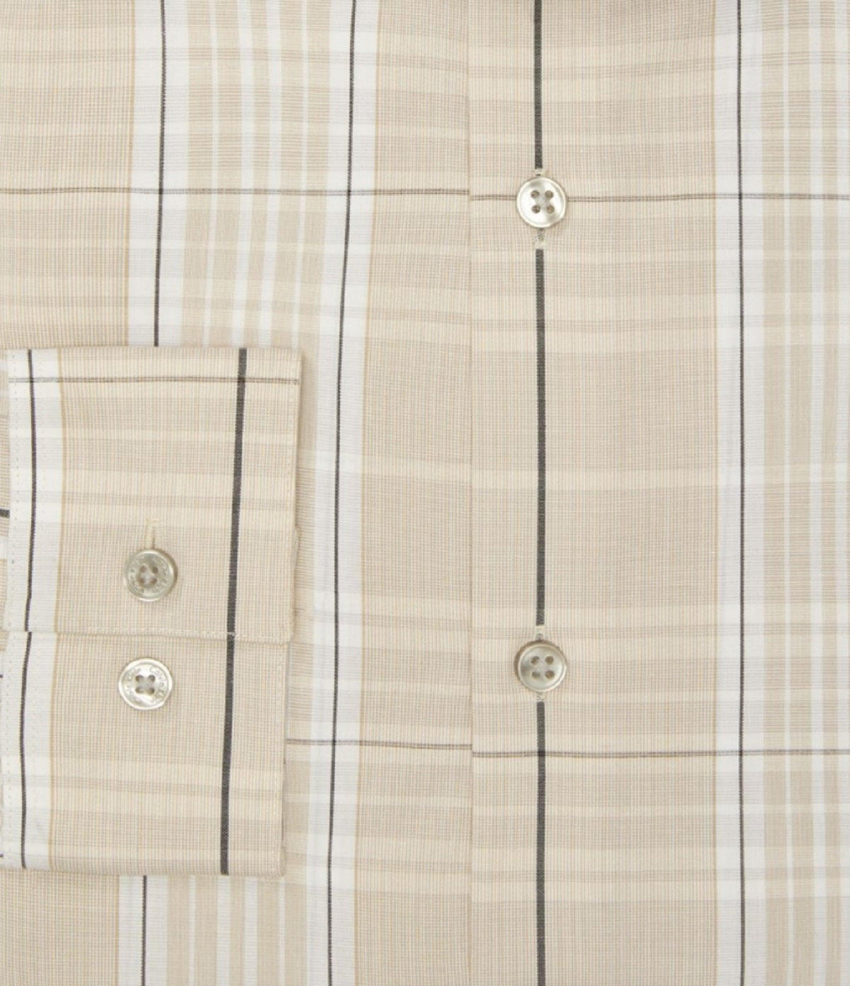 Calvin Klein Men's Steel And Slim Fit Stretch Dress Shirt Brown Size 14.5X32X33