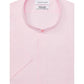 Calvin Klein Men's Sustainable Slim Fit Short Sleeve Dress Shirt Pink Size Large