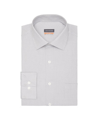 Van Heusen Men's Stain Shield Regular Fit Dress Shirt Gray Size 15X32X33