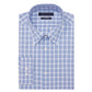 Tommy Hilfiger Men's Th Tech No Tuck Slim Fit Stretch Dress Shirt Purple Size Medium