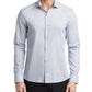 Calvin Klein Men's Extra Slim Fit Stretch Dress Shirt Blue Size Small
