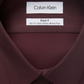 Calvin Klein Men's Non Iron Stain Shield Solid Dress Shirt Red Size 17.5X32X33