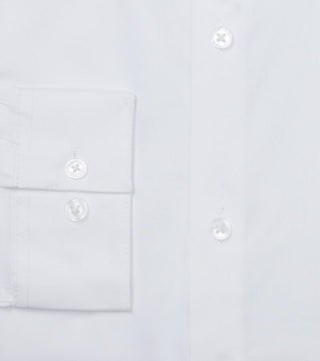 Calvin Klein Men's Slim Fit Stretch Wrinkle Resistant Dress Shirt White Size 16X34X35