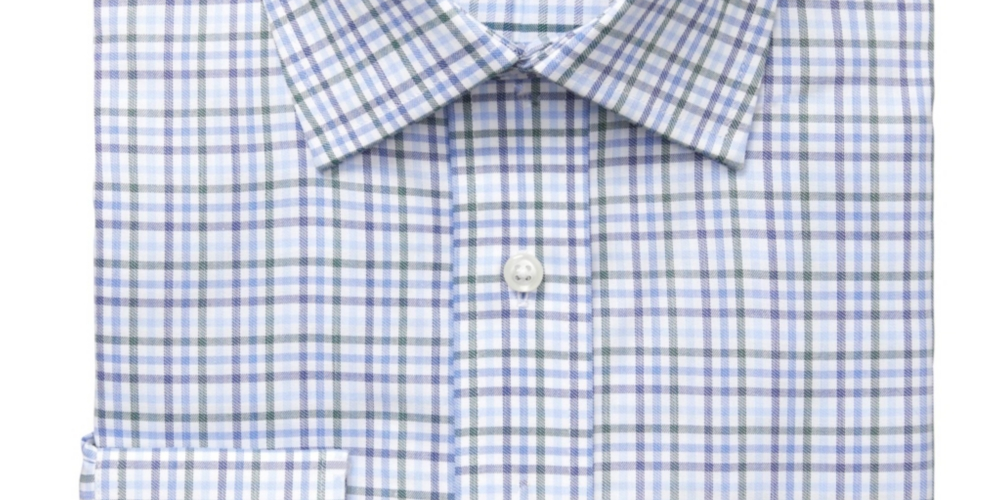 Eagle Men's Regular Fit Stretch Collar Dress Shirt Green Size 17X34X35