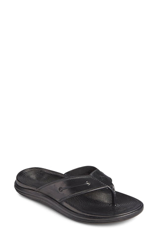 Sperry Windward Float Flip Flop in Black Size 11