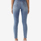 True Religion Women's Halle High Rise Skinny Jeans Blue Size 24
