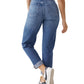 True Religion Women's Straight Leg High Rise Jeans Blue Size 33