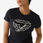True Religion Women's Retro Horseshoe Crew T-Shirt Black Size Large