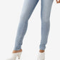 True Religion Women's Stella Mid Rise Skinny Jeans Blue