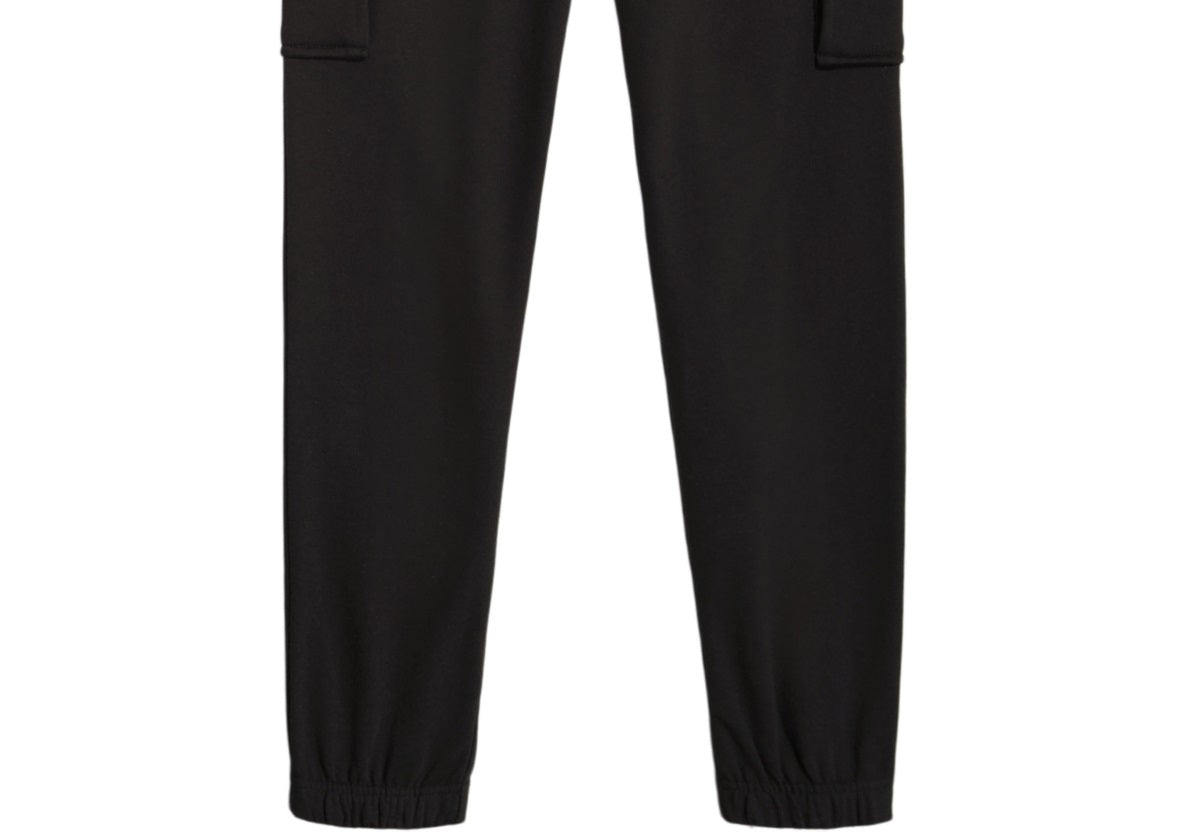 Nautica Big Boy's Fleece Cargo Joggers Black Size Large