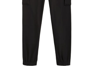 Nautica Big Boy's Fleece Cargo Joggers Black Size Large