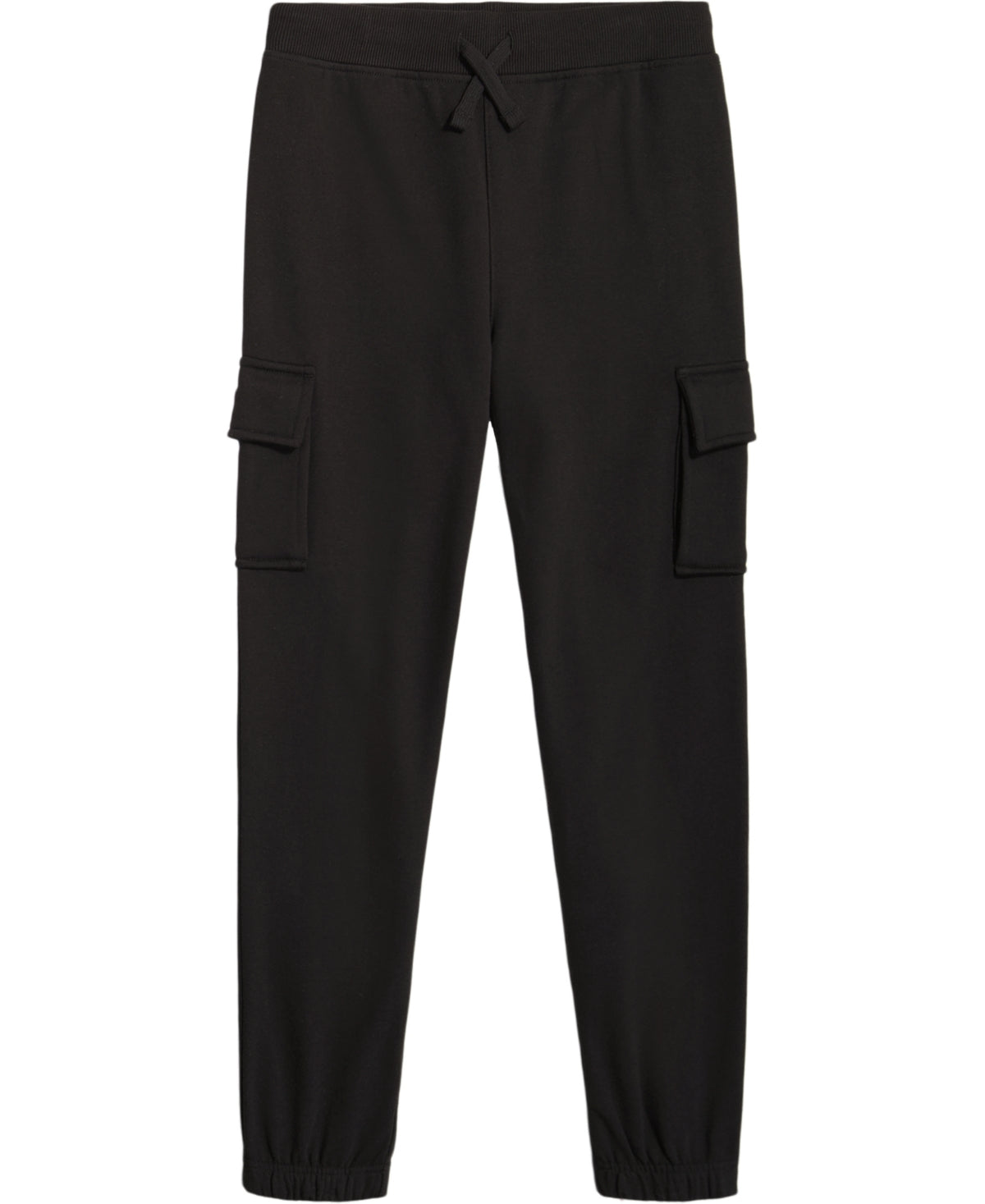 Nautica Big Boy's Fleece Cargo Joggers Black Size Large