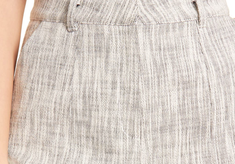 Cinq A Sept Galena Women's Tweed Shorts - Black, Size 6