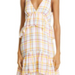 Cinq a Sept Womens Summer V-neck Sundress White