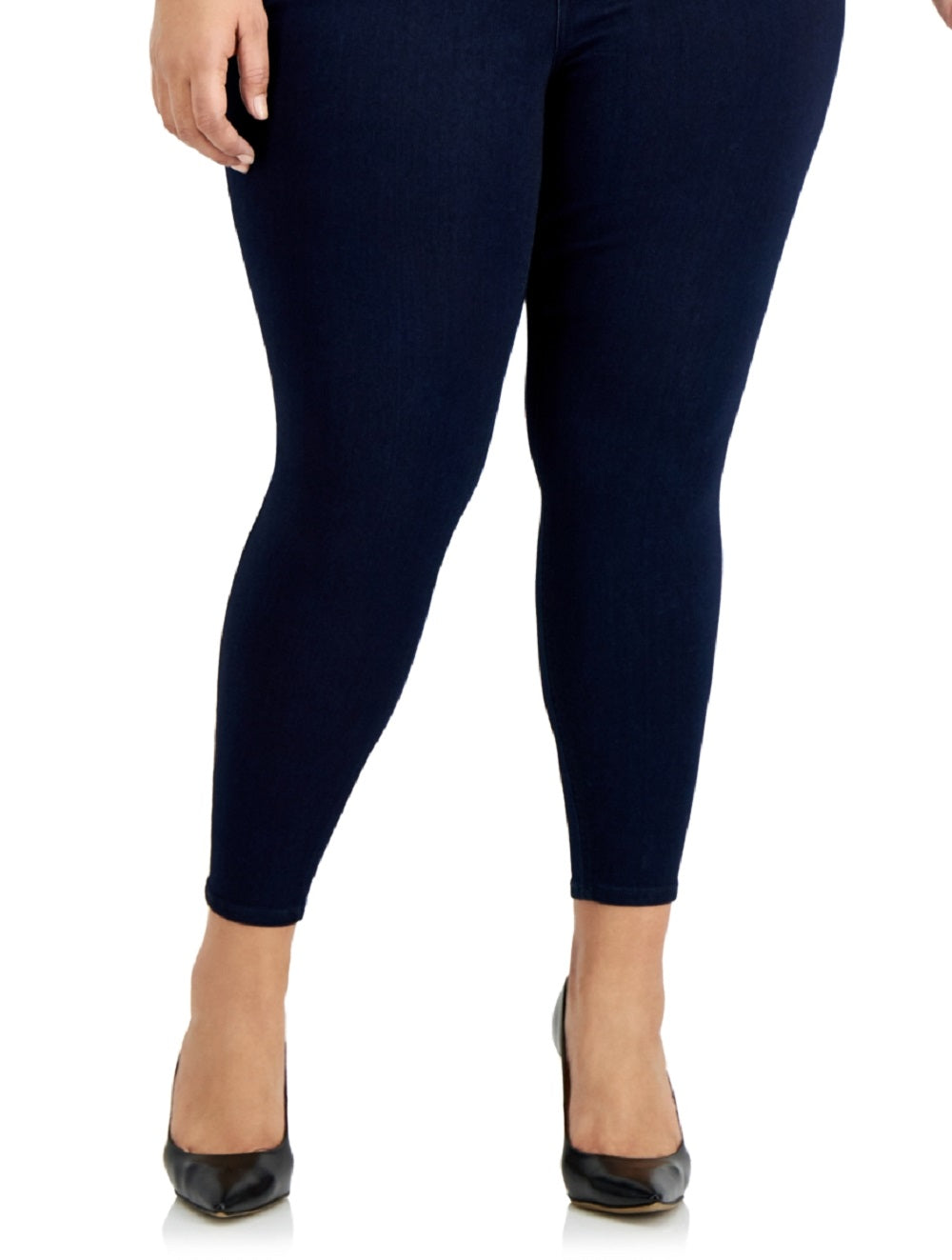 Celebrity Pink Women's High Rise Skinny Ankle Jeans Blue Size 14W