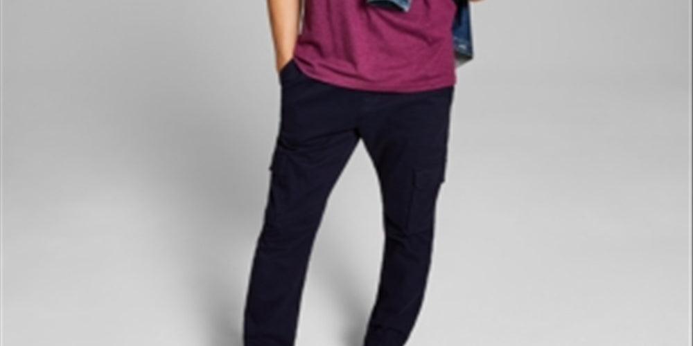 And Now This Men's Basic T-Shirt Red Size Large