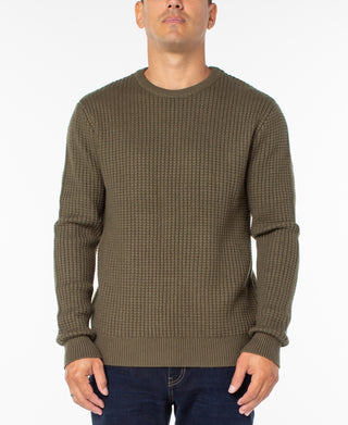 Sanctuary Men's Crewneck Sweater Green Size Medium