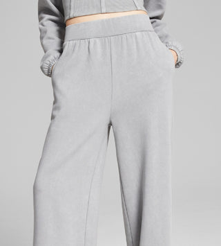 And Now This Women's Wide Leg Pants Gray Size Medium