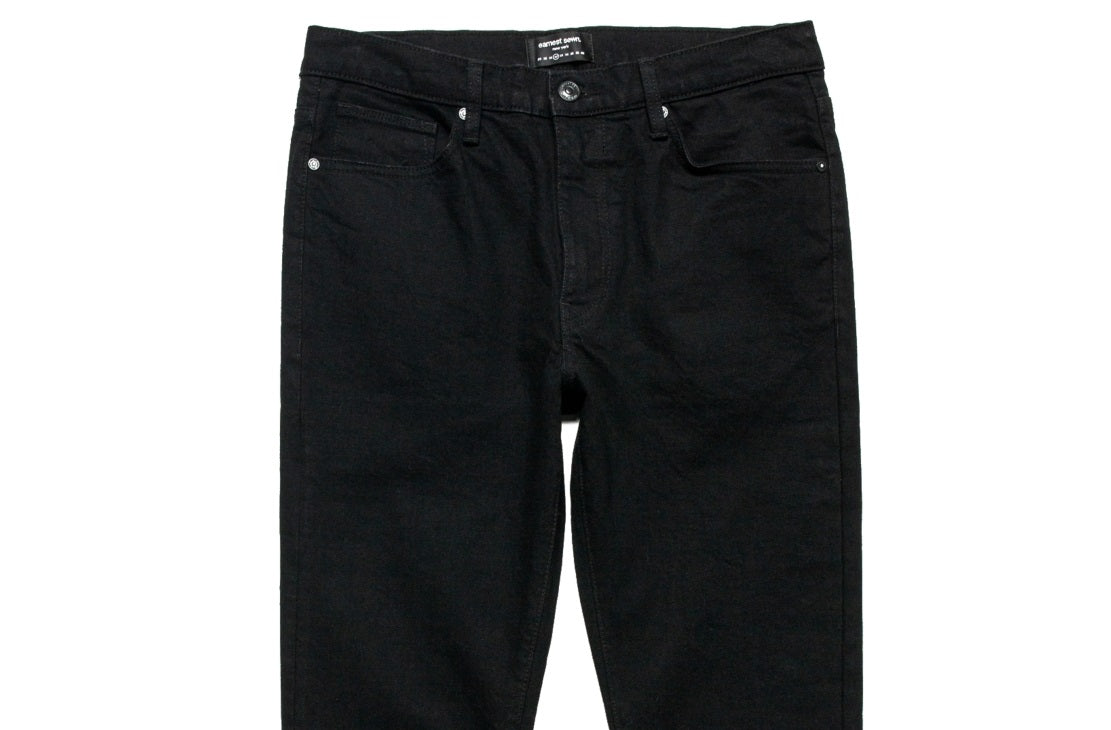 Earnest Sewn Men's Dean Skinny Denim Jeans Black Size 32