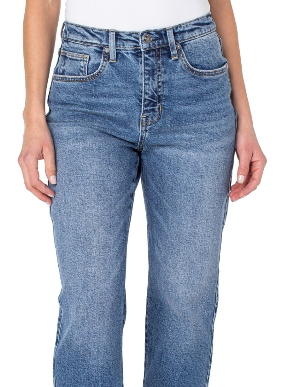 Earnest Sewn Women's High Rise Ankle Jeans Blue Size 30