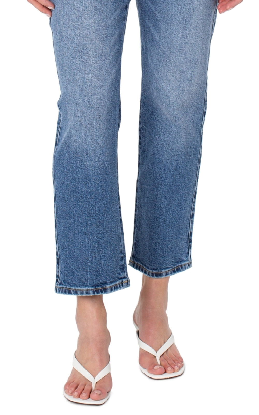 Earnest Sewn Women's High Rise Ankle Jeans Blue Size 30