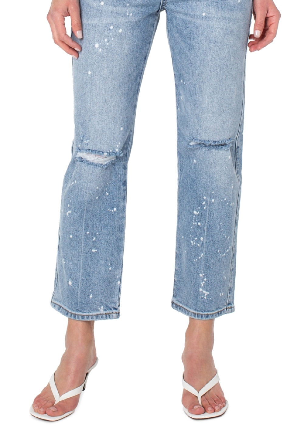 Earnest Sewn Women's High Rise Ankle Jeans Blue Size 25