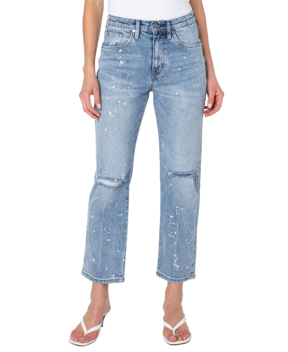 Earnest Sewn Women's High Rise Ankle Jeans Blue Size 25