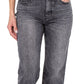 Earnest Sewn Women's Straight Leg Ankle Jeans Gray Size 28