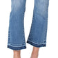 Earnest Sewn Women's Bootcut Cropped Flare Jeans Blue Size 29