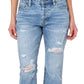 Earnest Sewn Women's Bootcut Cropped Flare Jeans Blue Size 29