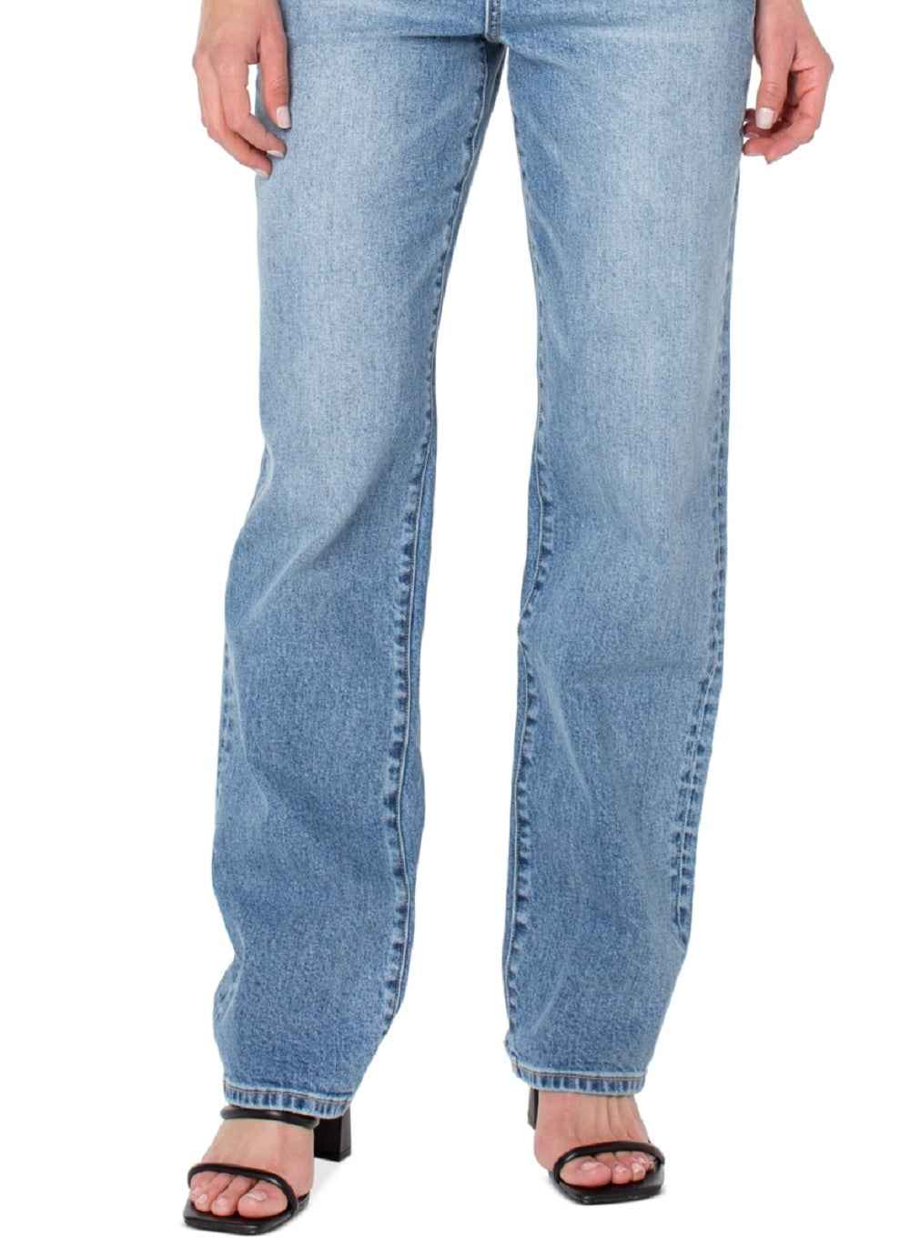 Earnest Sewn Women's Parker 90S Full Length Denim Jeans Blue Size 25