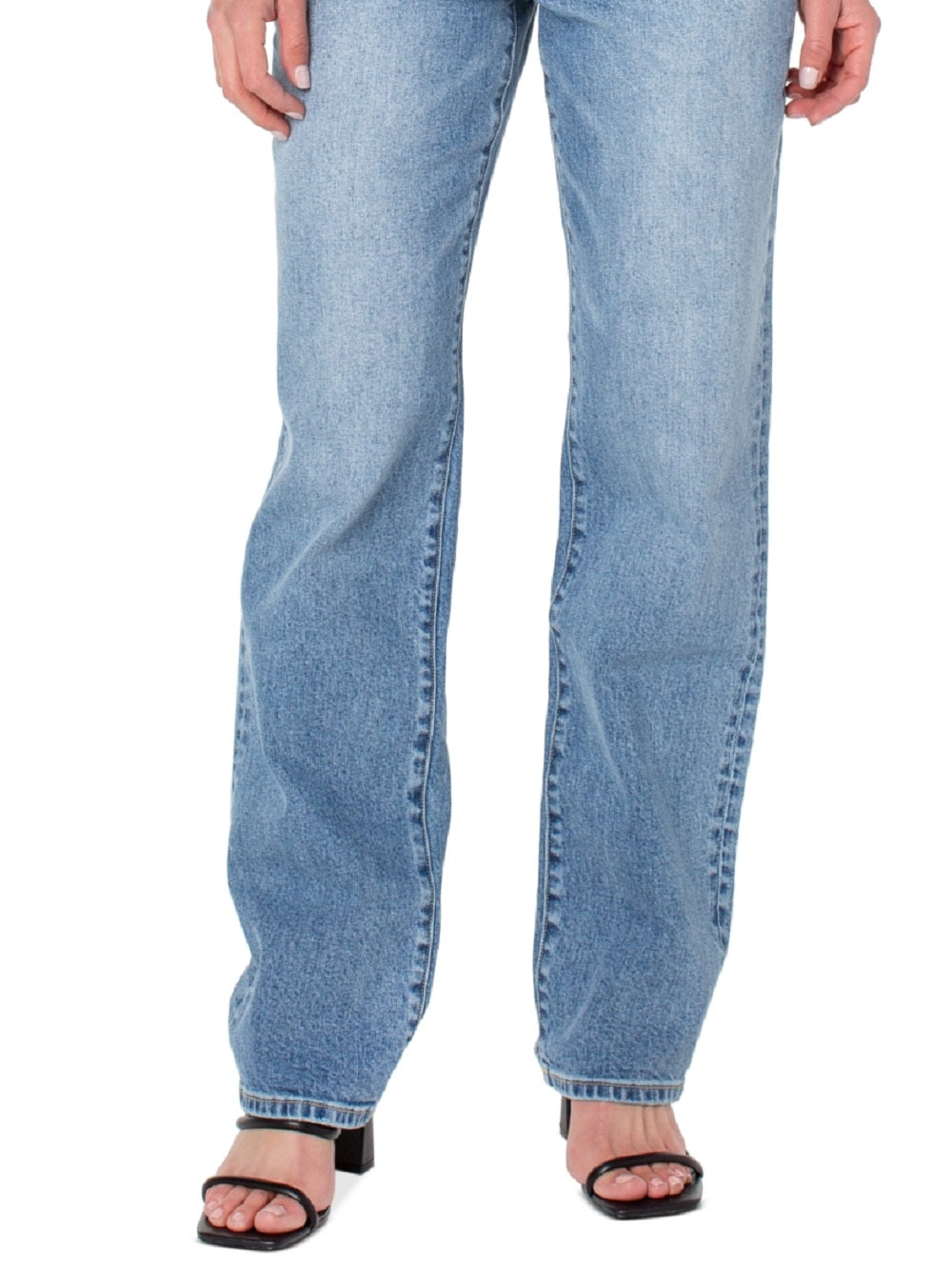 Earnest Sewn Women's Parker 90S Full Length Denim Jeans Blue Size 30