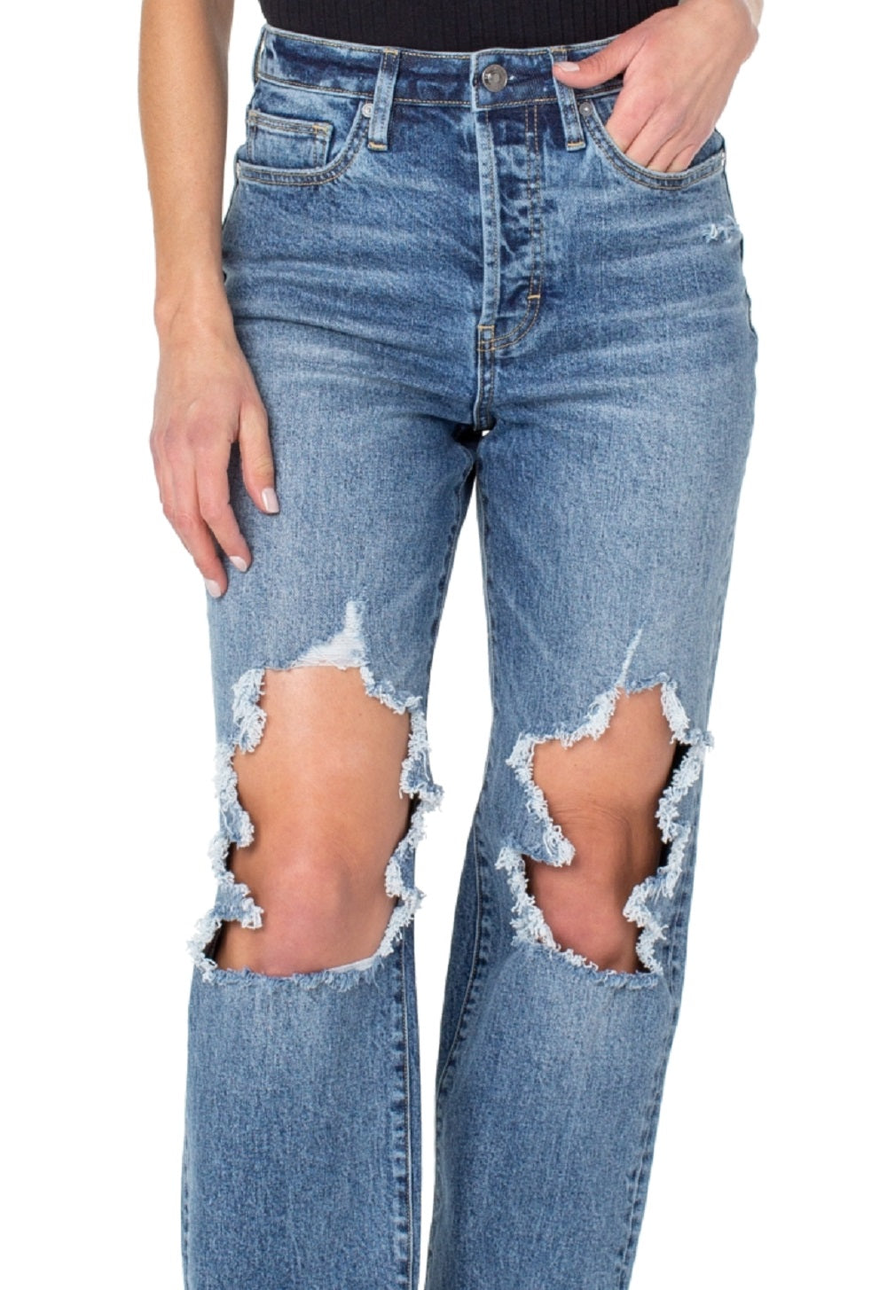 Earnest Sewn Women's Full Length Denim Jeans Blue Size 25