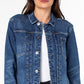 Earnest Sewn Women's Denim Jacket Blue Size X-Large