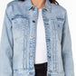 Earnest Sewn Women's Denim Jacket Blue Size Small