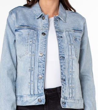 Earnest Sewn Women's Denim Jacket Blue Size Small