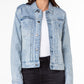 Earnest Sewn Women's Denim Jacket Blue Size Small