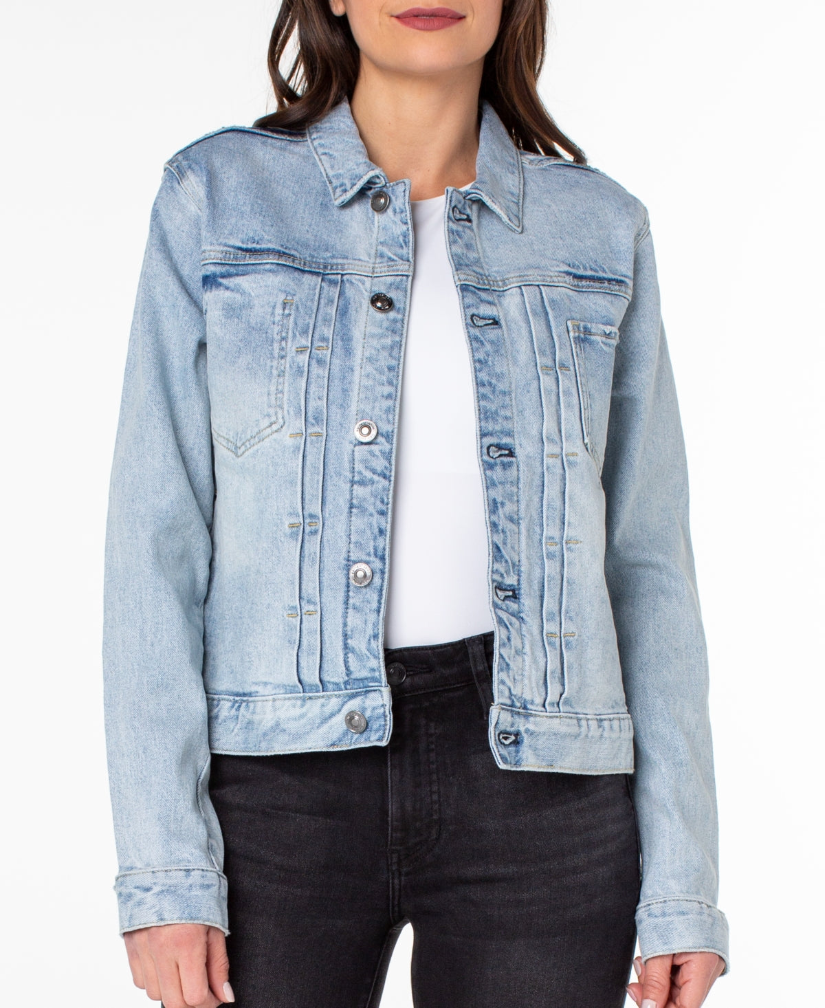 Earnest Sewn Women's Denim Jacket Blue Size Small