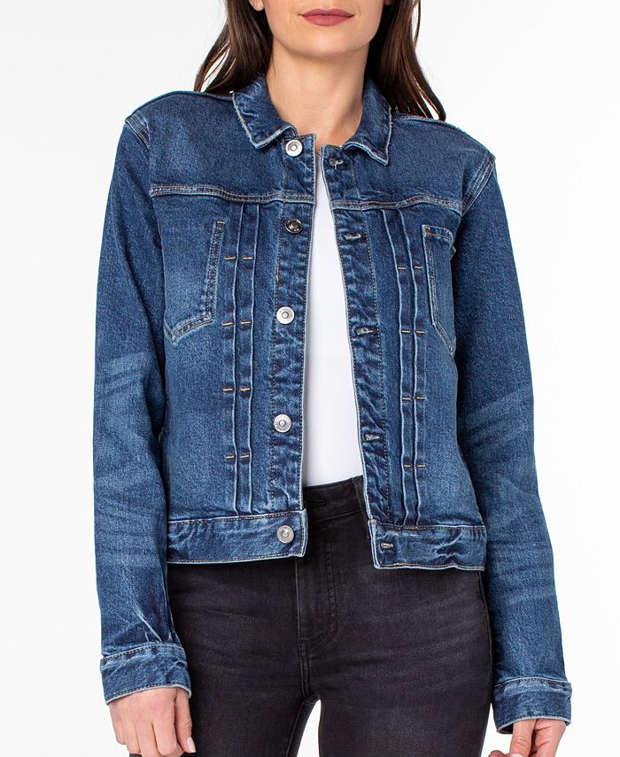 Earnest Sewn Women's Denim Jacket Blue Size X-Large