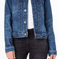 Earnest Sewn Women's Denim Jacket Blue Size X-Large
