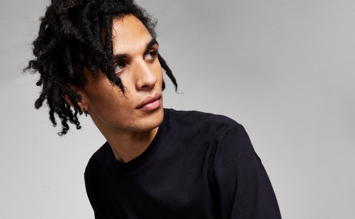 And Now This Men's Basic T-Shirt Black Size Small