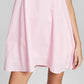 And Now This Women's Cotton Tie Strap A Line Dress Pink Size Small