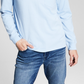 And Now This Men's Pocket Long Sleeve T-Shirt Blue Size XX-Large