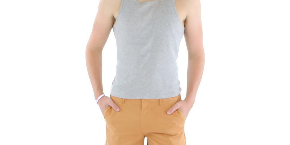 And Now This Men's Chino Mid Rise Shorts Brown Size 38