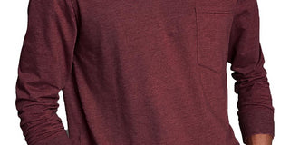 And Now This Men's Pocket Long Sleeve T-Shirt Red