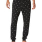 Lacoste Men's Printed Pajama Joggers Black Size X-Large