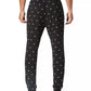 Lacoste Men's Printed Pajama Joggers Black Size X-Large