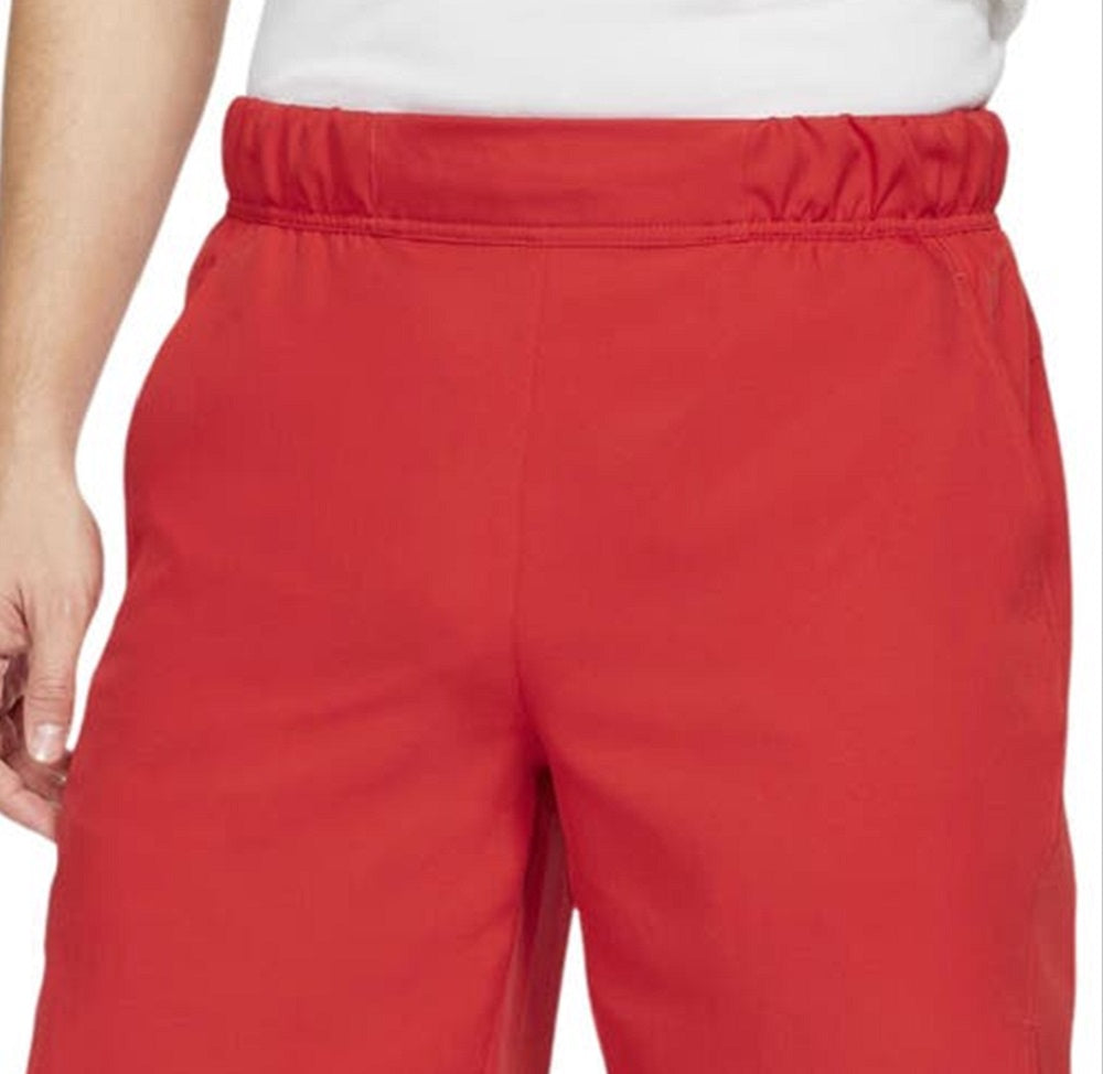 Nike Men's Court Dri Fit Victory Athletic Shorts Red Size Small