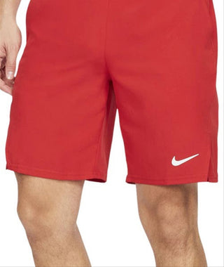Nike Men's Court Dri Fit Victory Athletic Shorts Red Size Small